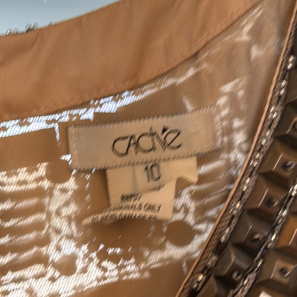 Vintage Cache sequin beaded dress - Picture 6 of 7